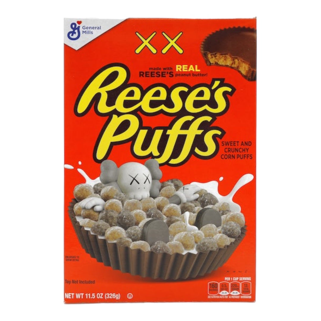 KAWS x Reese's Puffs Cereal