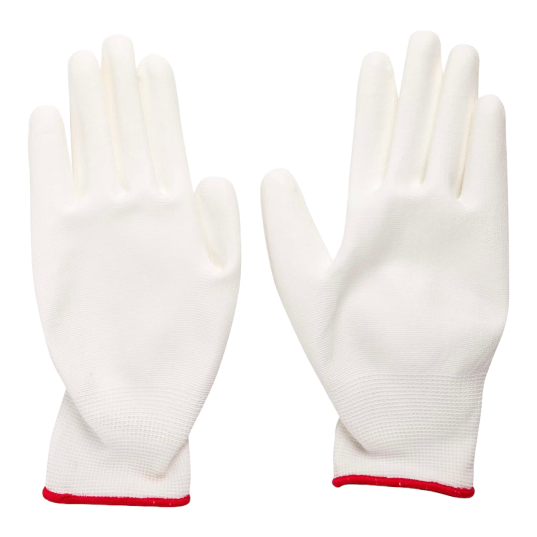 Supreme Rubberized Gloves Season Gift White/Red