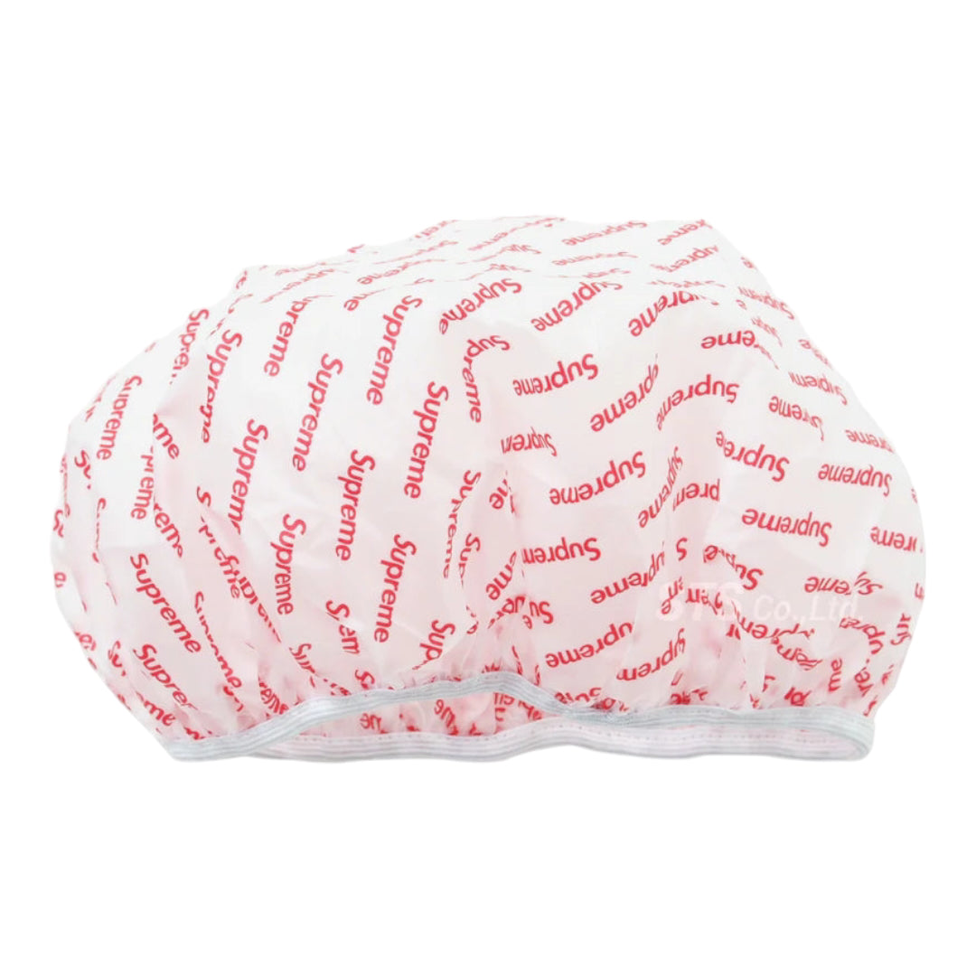 Supreme Shower Cap White/Red