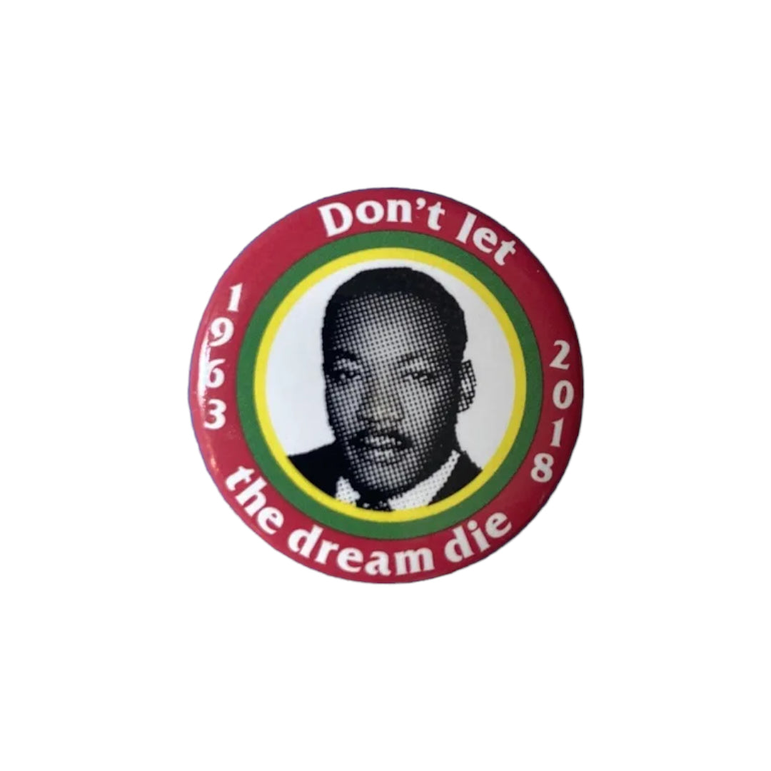 Supreme MLK Button