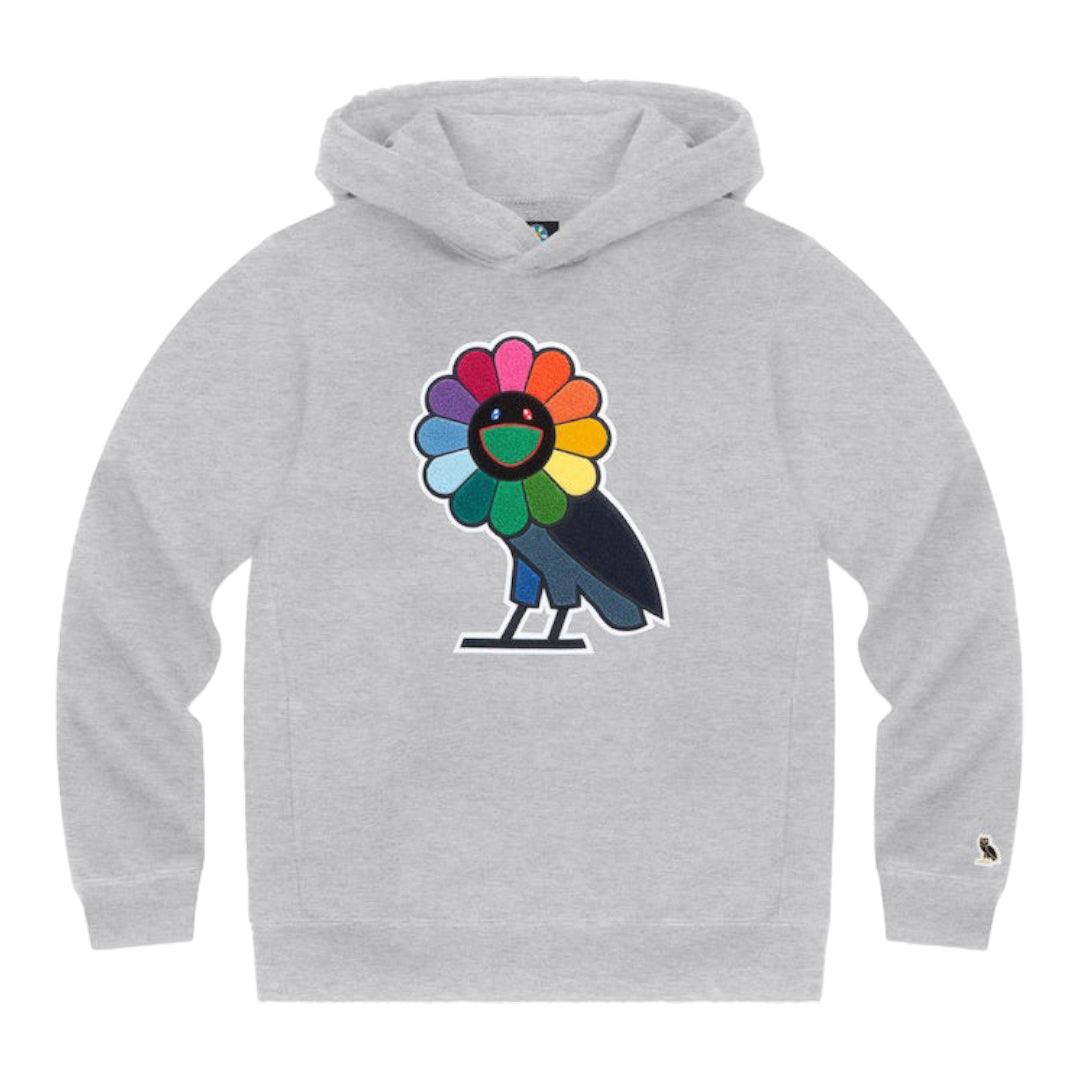 Takashi Murakami x OVO Hoodie Heather Grey
