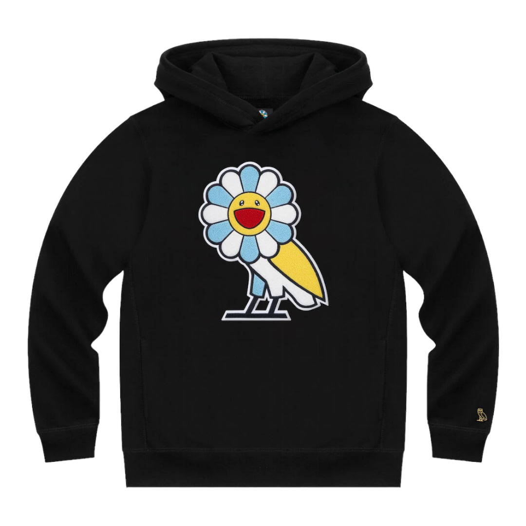 Takashi Murakami x OVO Hoodie Black