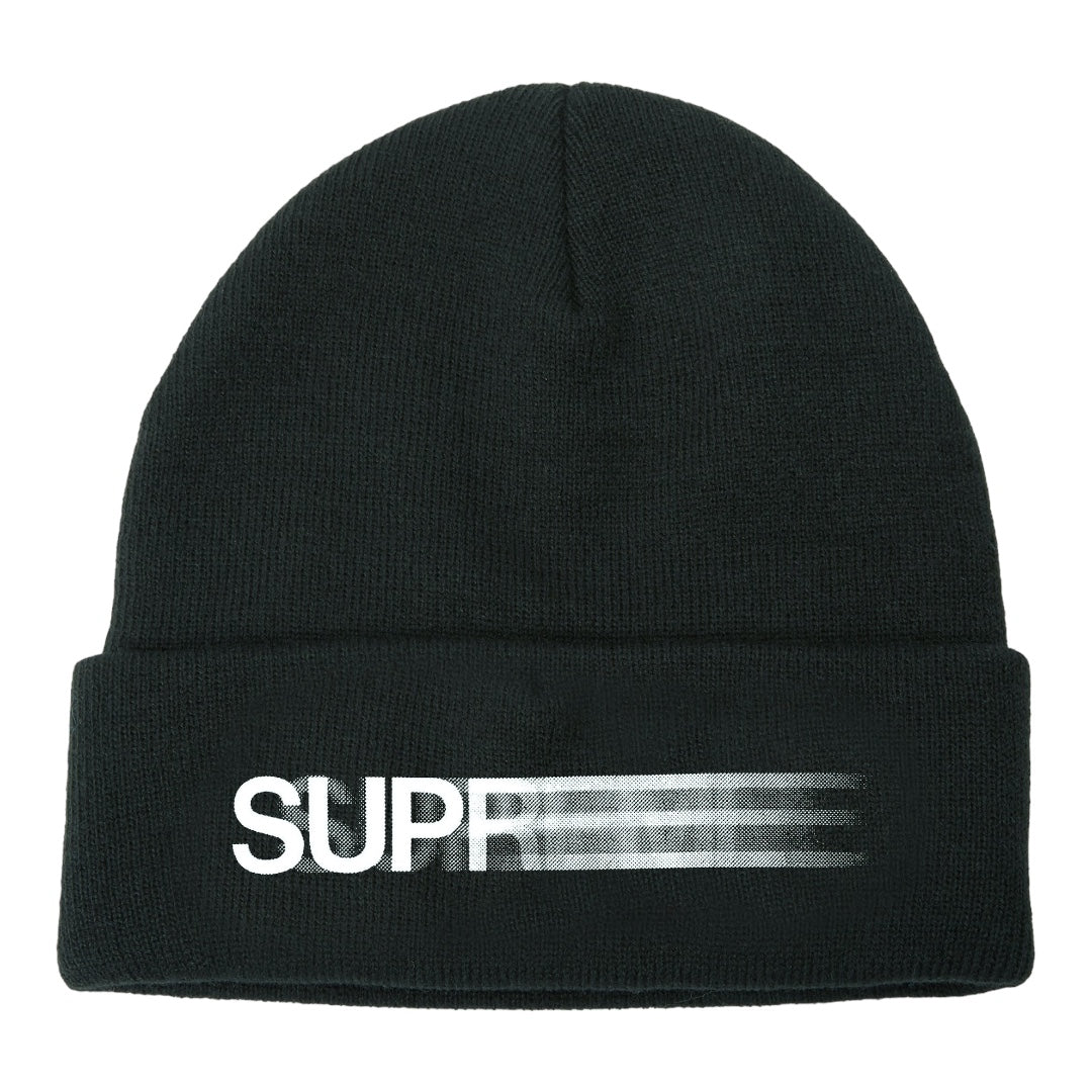 Supreme Motion Logo Beanie Black