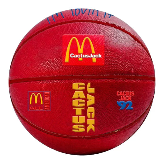 Travis Scott x McDonalds All American 92' Basketball