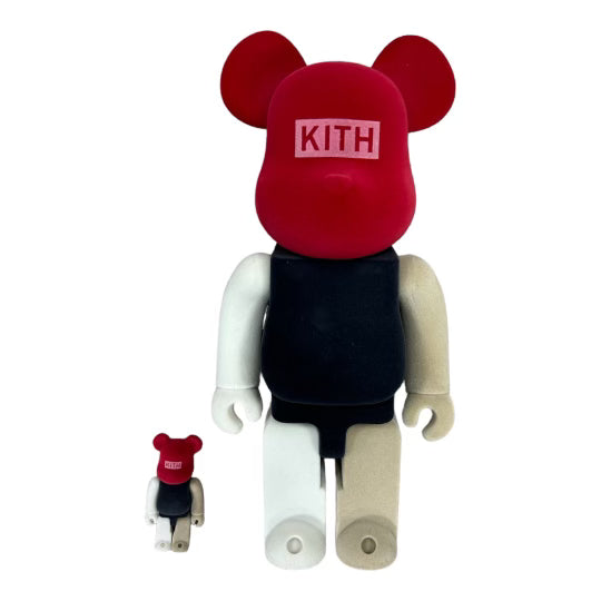 Kith Kithmas 2021 Bearbrick 100% & 400% Set Pyre