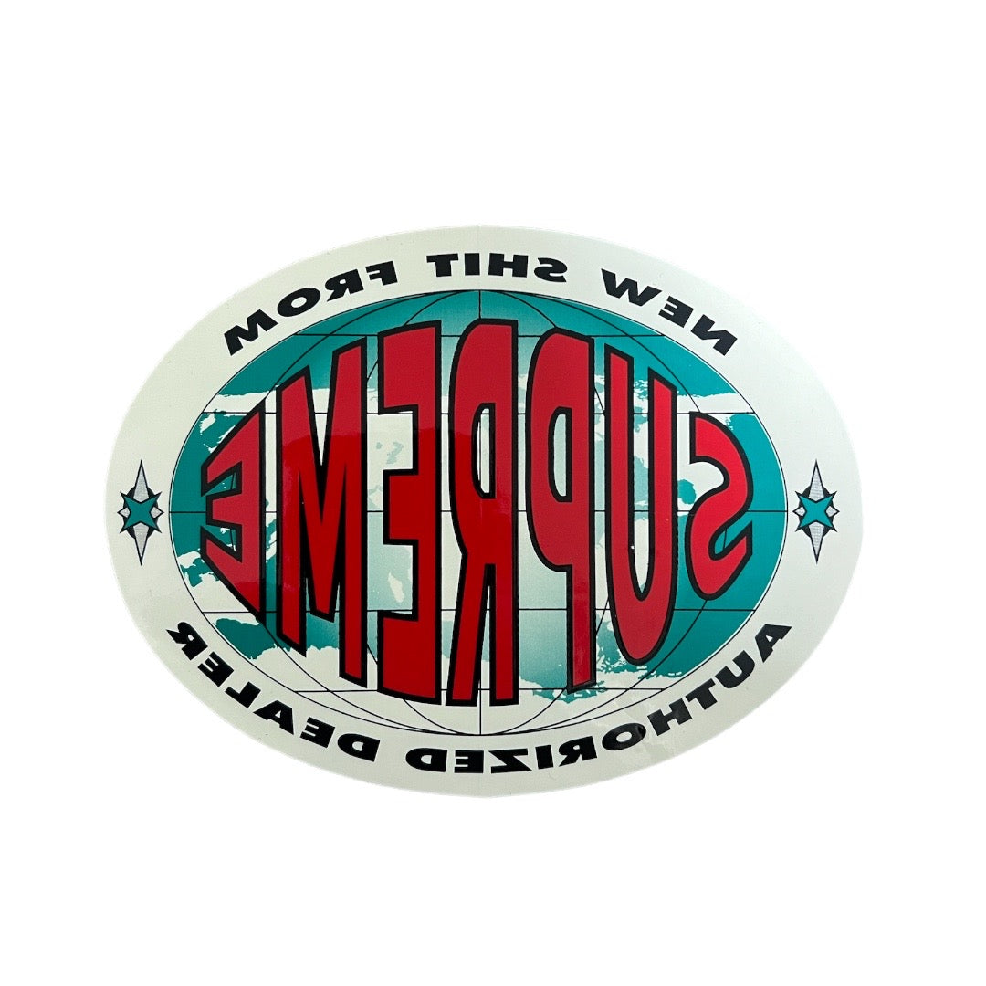 Supreme New Shit Sticker