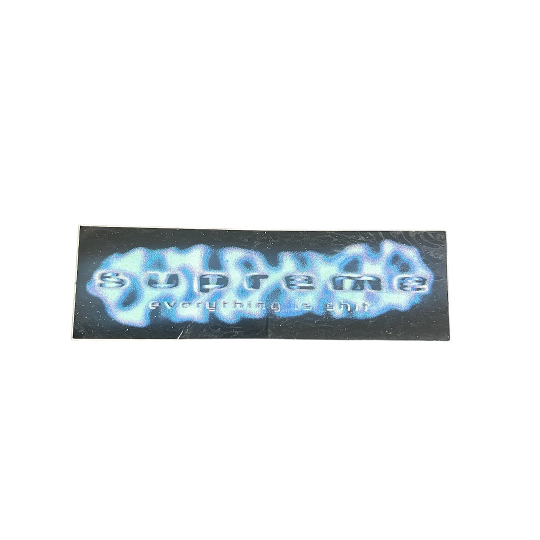 Supreme Everything Is Shit Sticker