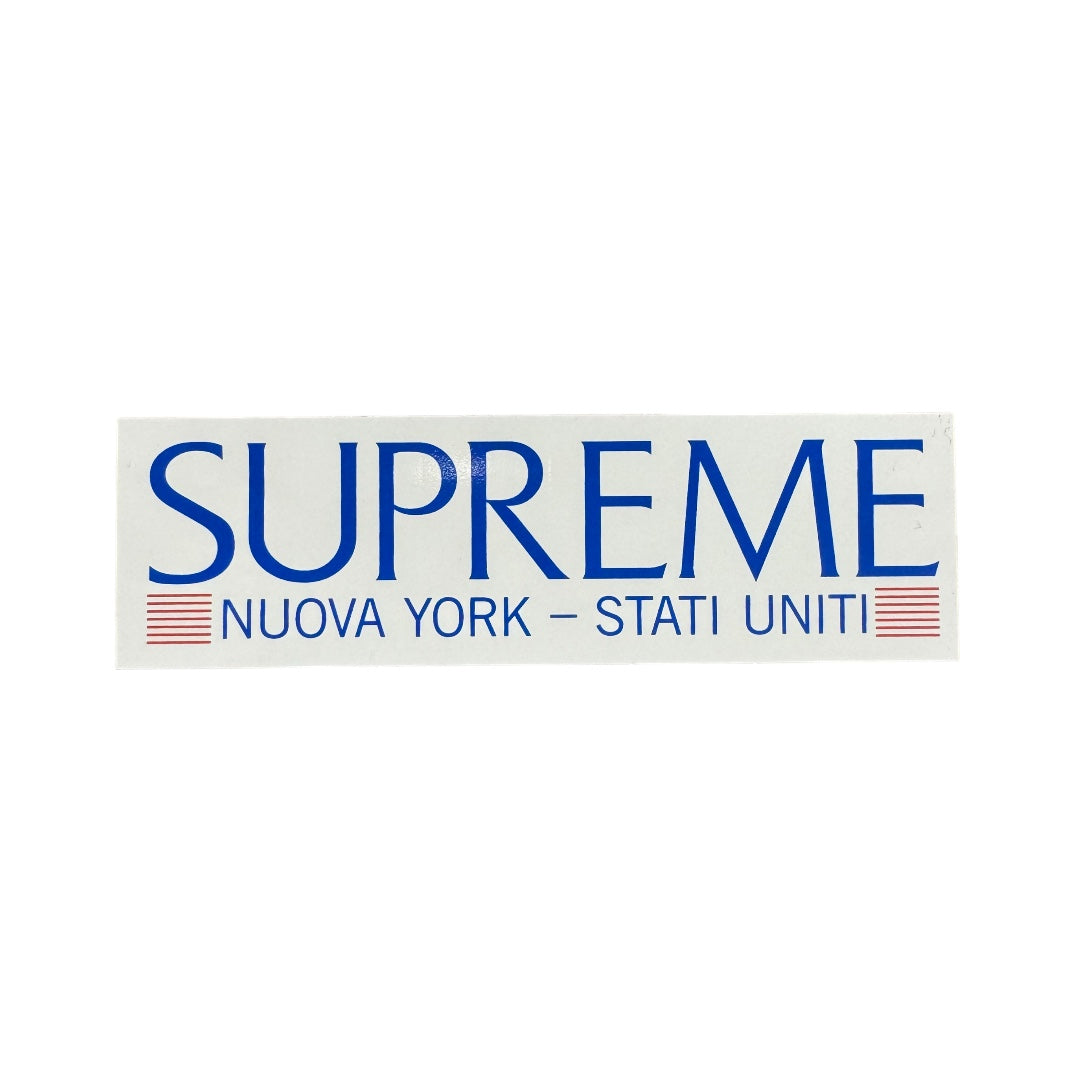 Supreme Nuova York Stati Uniti Stickers