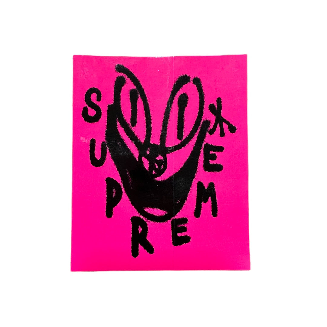 Supreme Sancheeto Smile Sticker