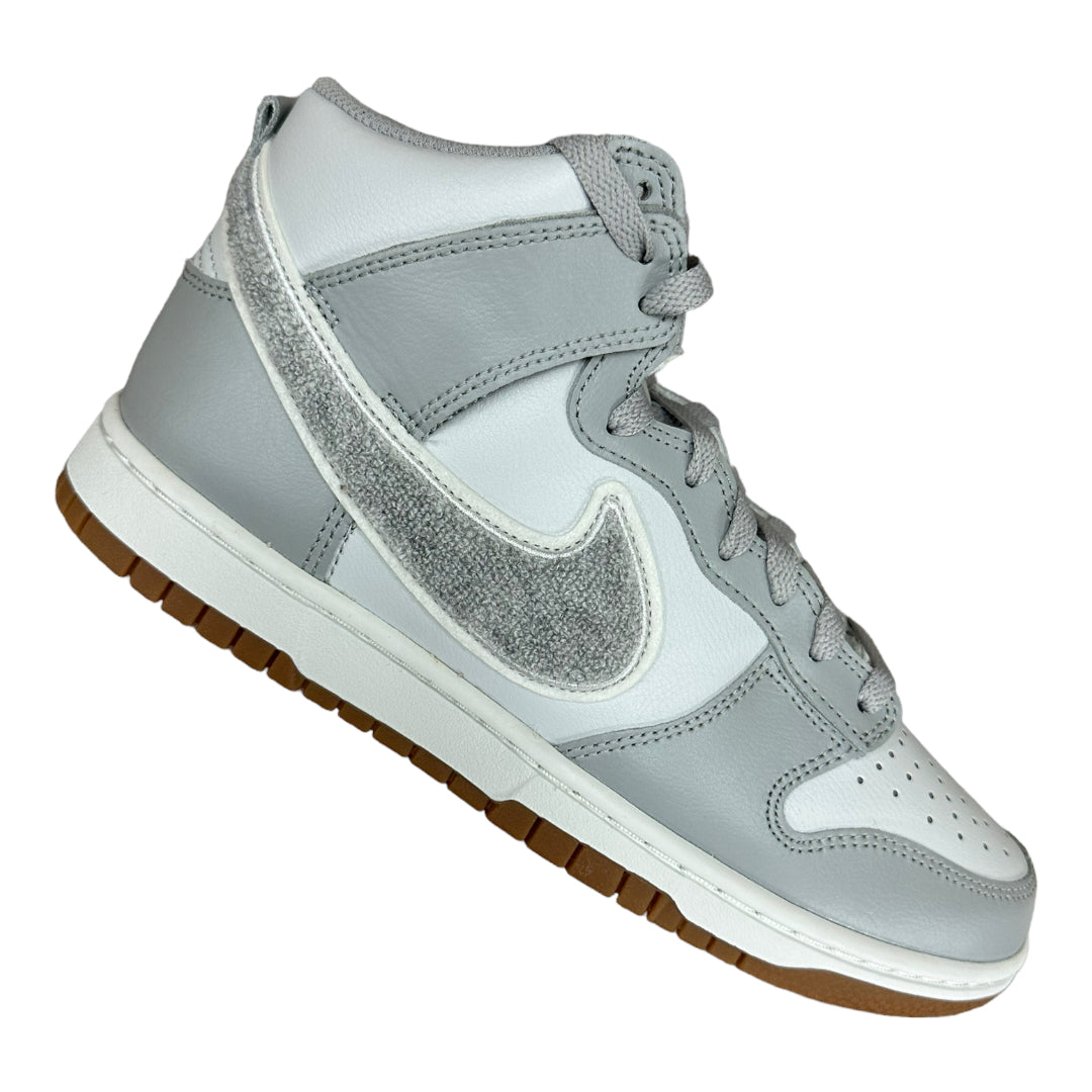 Nike Dunk High University Chenille Swoosh Light Smoke Grey