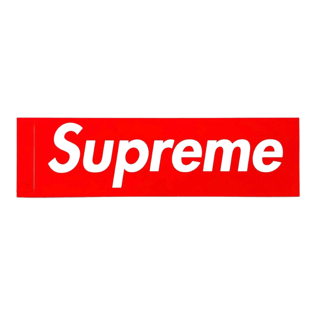 Supreme Red Box Logo Sticker