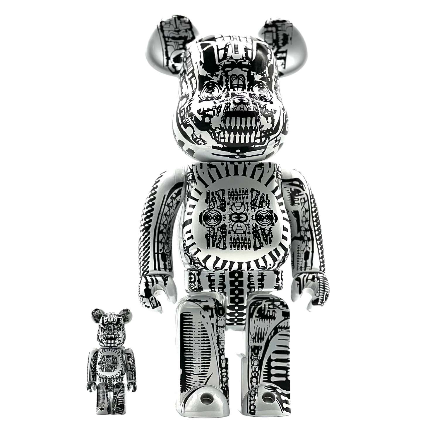 HR Giger Bearbrick 400%
