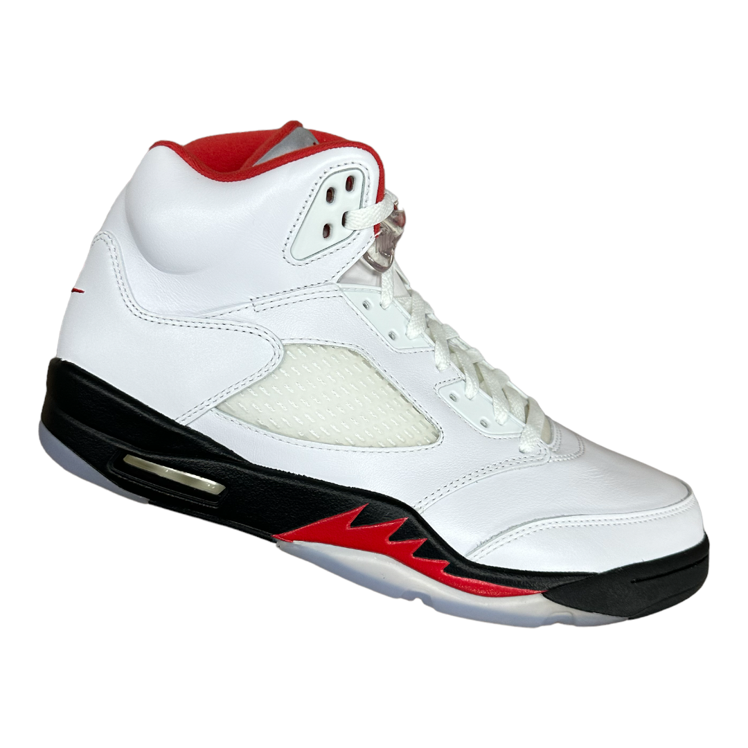 Jordan 5 Retro Fire Red Silver Tongue (2020)