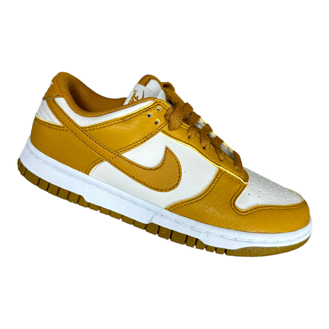 Nike Dunk Low Next Nature Phantom Gold Suede (Women's)