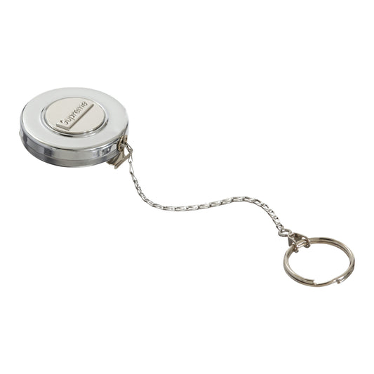 Supreme Key-Bak Original Retractable Keychain Silver