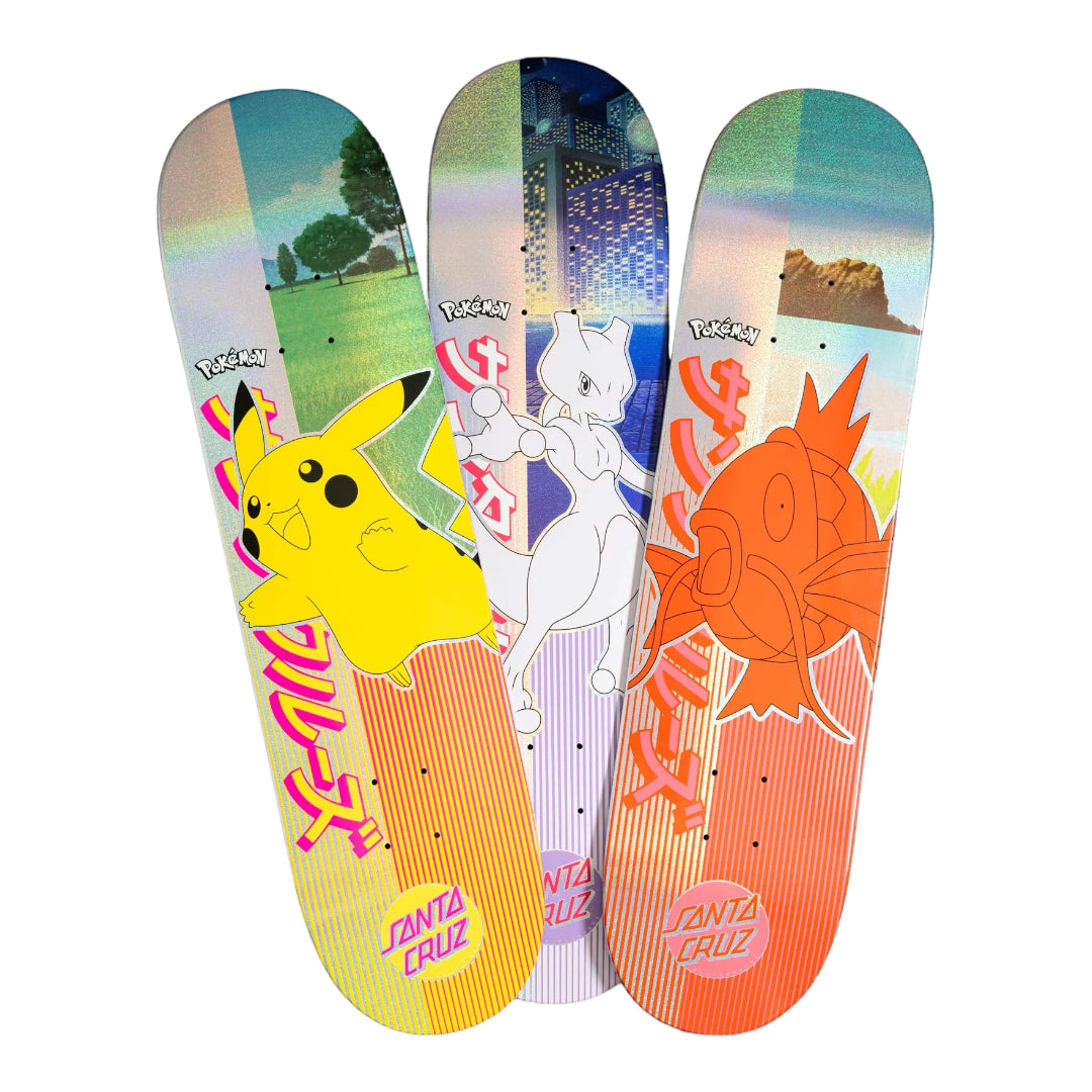 Santa Cruz X Pokemon Blind Bag Skateboard Deck 8.0