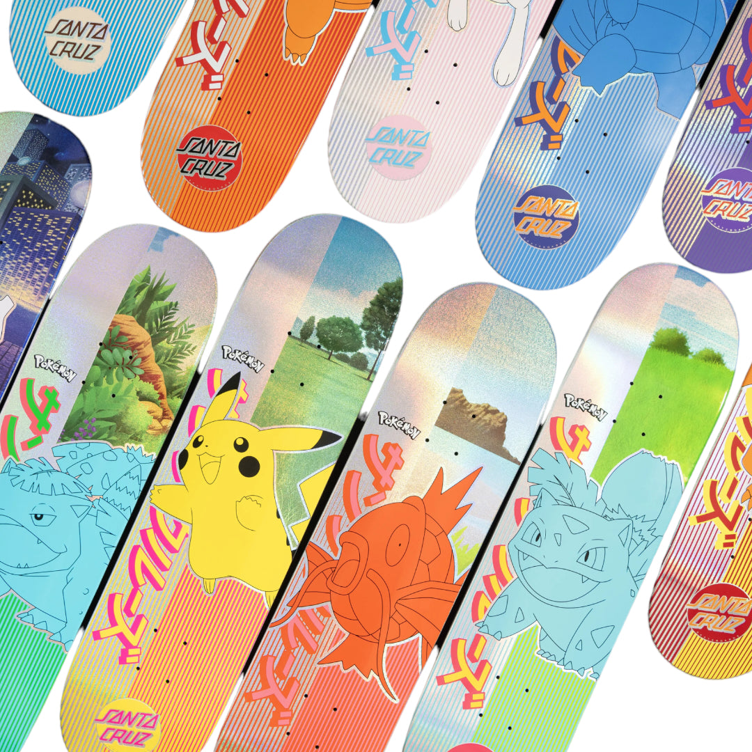 Santa Cruz X Pokemon Blind Bag Skateboard Deck 8.0