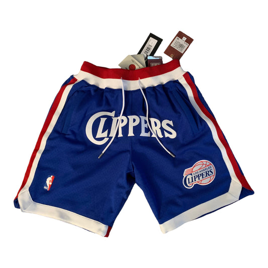 LA Clippers Blue Just Don Shorts