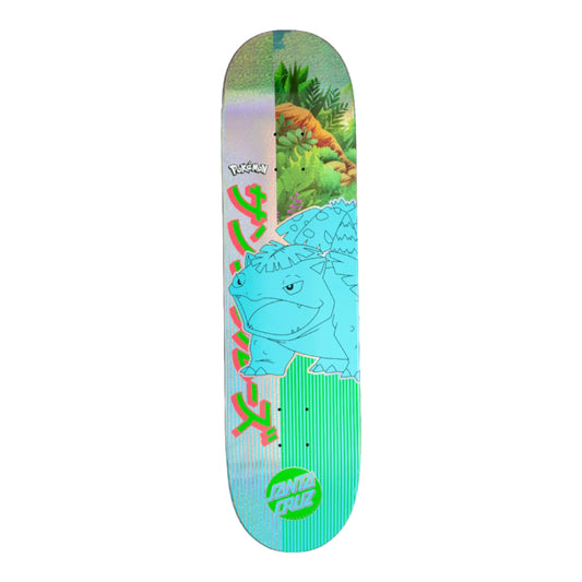“Venusaur” Santa Cruz X Pokemon Skateboard Deck 8.0