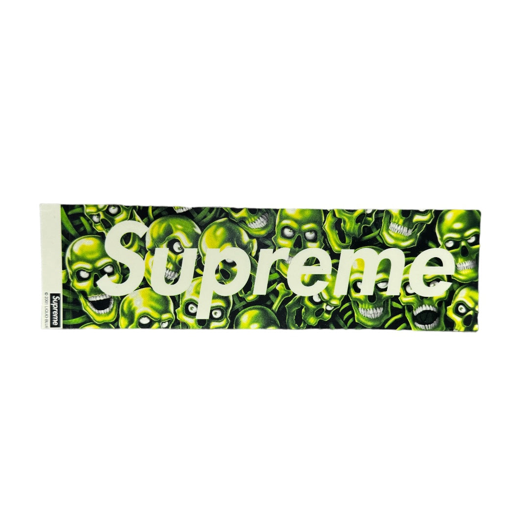 Supreme Skull Pile Box Logo Sticker