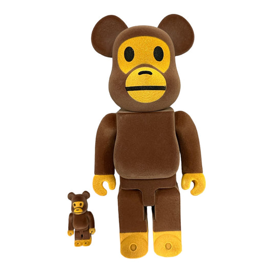 Bape "Baby Milo" Bearbrick 100% & 400% Set