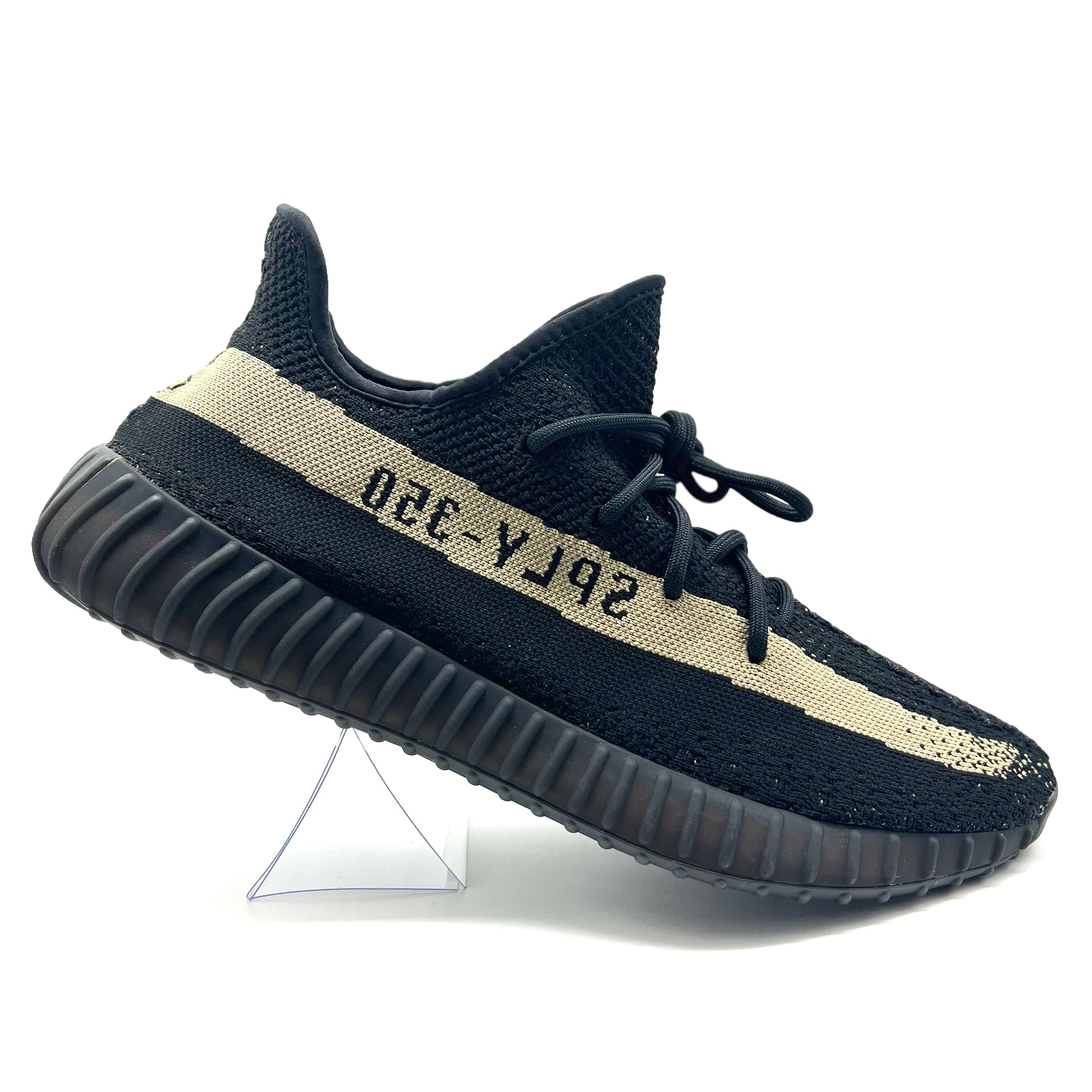Yeezy boost 350 top v2 core black green