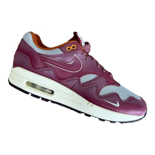 Nike Air Max 1 Patta Waves Rush Maroon (with Bracelet)