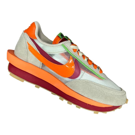 Nike LD Waffle sacai CLOT Kiss of Death Net Orange Blaze