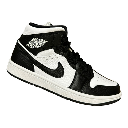 Jordan 1 Mid Split Black White (W)